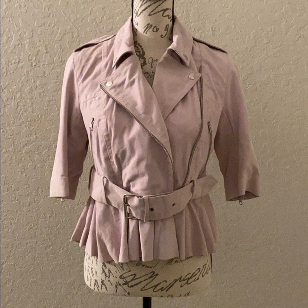 French Connection Suede Jacket  Sz 4